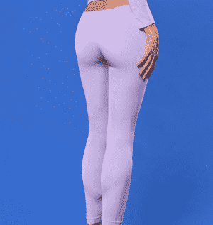 LEGGING LANG LAVENDER