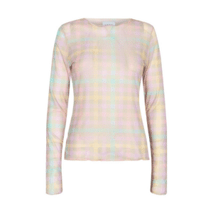 MESHBLUSE - PASTEL CHEC