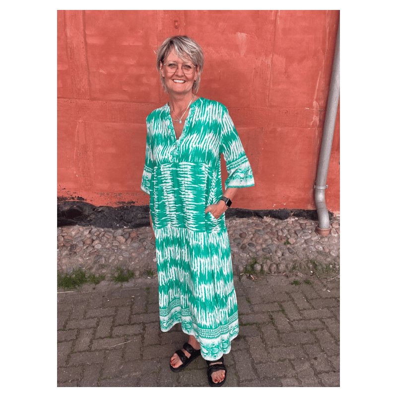 Rejsende fordomme Rough sleep TIFFANY MAXIDRESS, GUCCI GREEN - Huset Torre