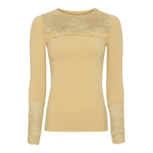 LACECHEST TOP - MANGO