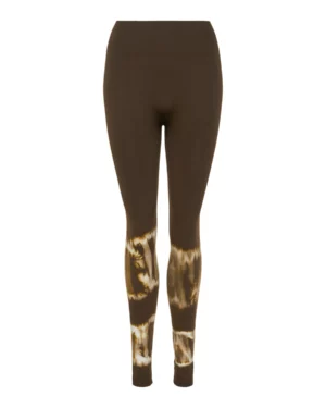 LEGGING - TIE/DYE - COFFEE