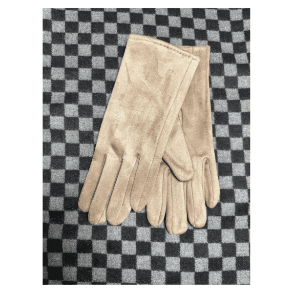 FINGERHANDSKER - BEIGE