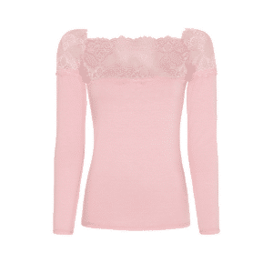 TOP M. BLONDE LS - ROSA