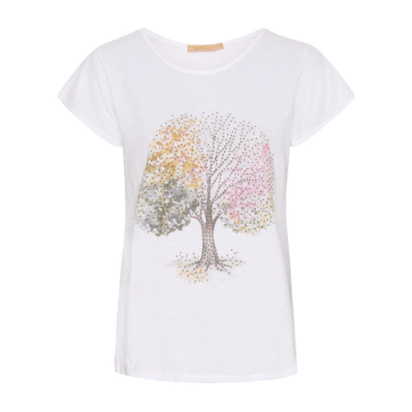 T-shirt med træ