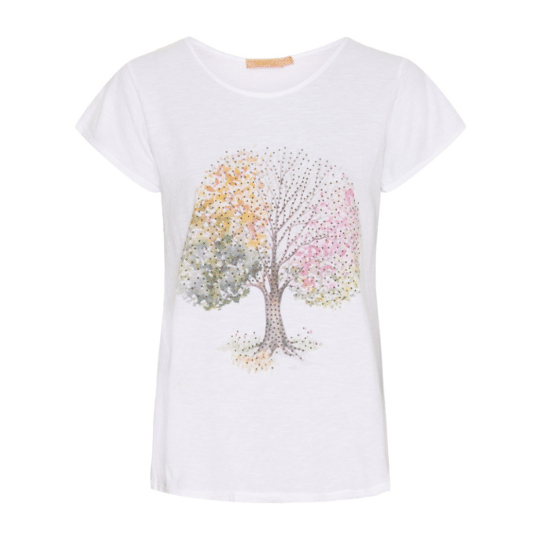 T-shirt med træ