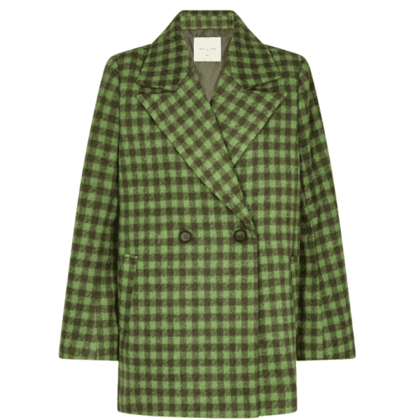 CHESS JACKET - PIQUANT GREEN - Huset Torre