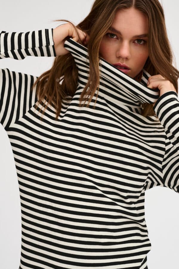 Dane rollneck blouse 2