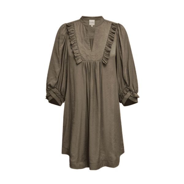 KAROLINA GO DRESS - WALNUT
