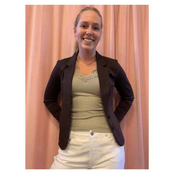 NANNI BLAZER - COFFEE BEAN - Image 3