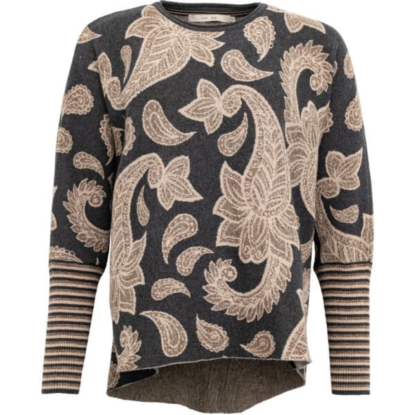 Paisley mix strik bluse Costa Mani