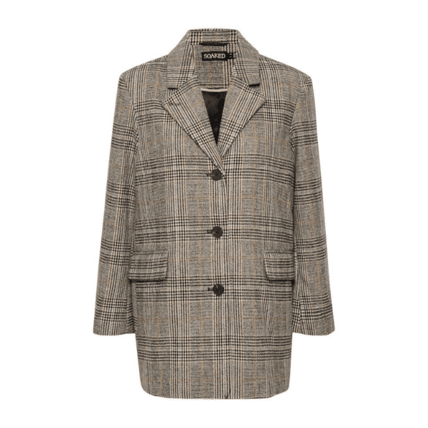CHICKA CHECKED BLAZER - CLASSIC