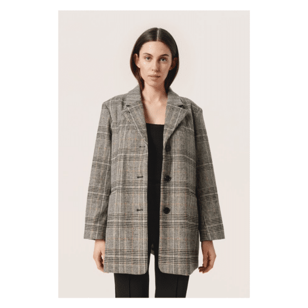 CHICKA CHECKED BLAZER - CLASSIC - Image 2