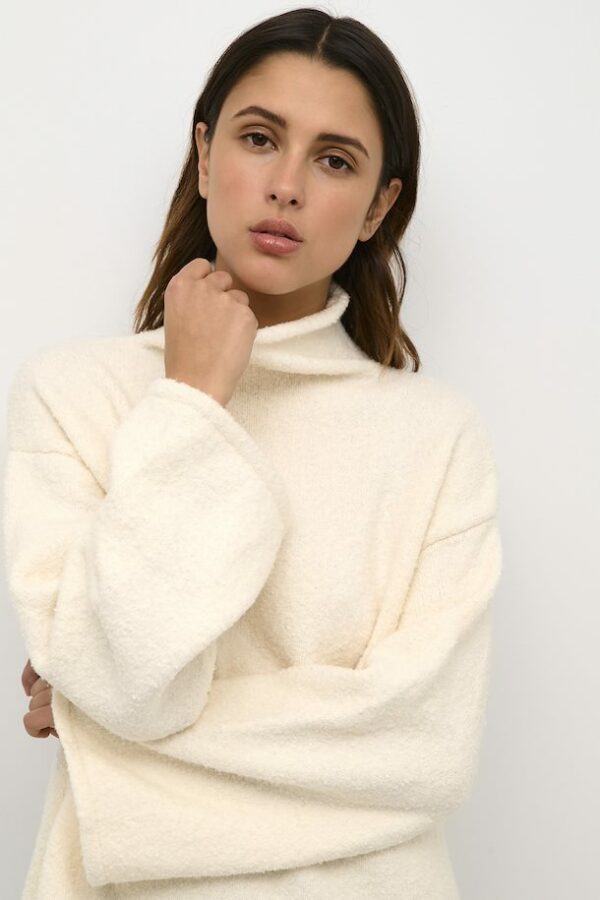 KARINA TURTLENECK - EGRET - Image 3