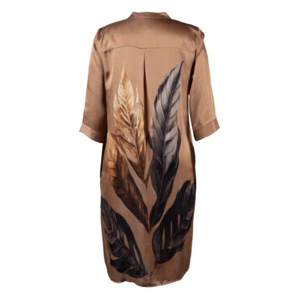 ODELINE TUNIC DRESS - CAMEL - Image 3
