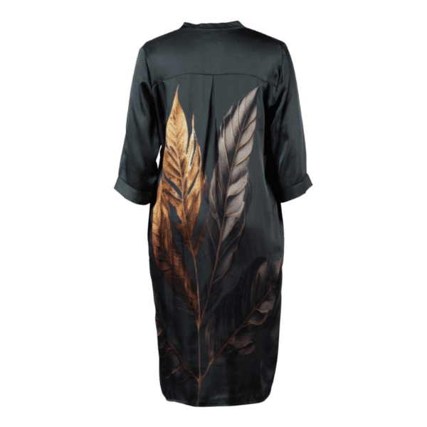 ODELINE TUNIC DRESS - GREEN - Image 3