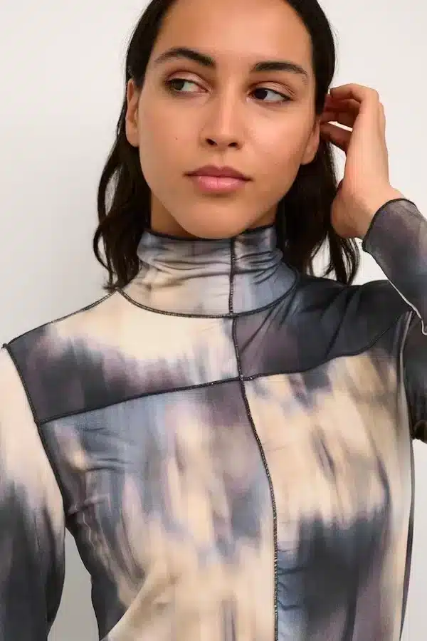 KIRI JERSEY TOP - FUDGE - Image 3