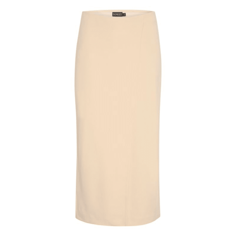 Bea cremefarvet nederdel fra Soaked in Luxury.