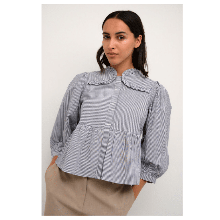 Nette bluse fra Karen By Simonsen stribet skjorte bluse