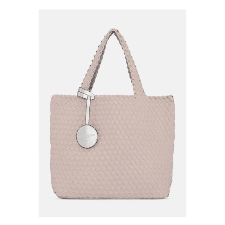 Smuk flettet rosa taske fra Ilse Jacobsen