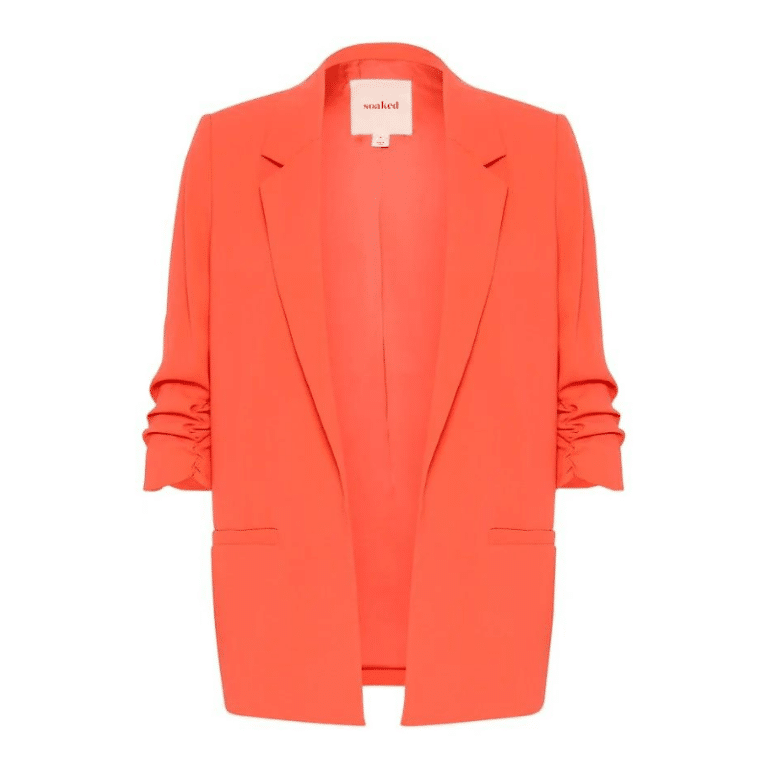 Shirley blazer Hot coral Soaked