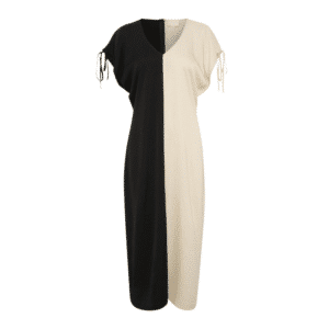 Cevina sort og hvid kjole fra Soaked