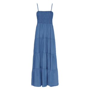 Eleonora kjole fra Marta du Chateau er en skøn lang blå kjole