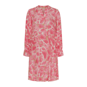 Pernille kjole fra Marta du Chateau i rosa giraf print