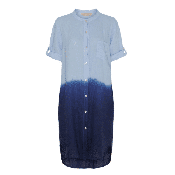 Jona dress Marta du Chateau. Blå skjorte kjole Marta