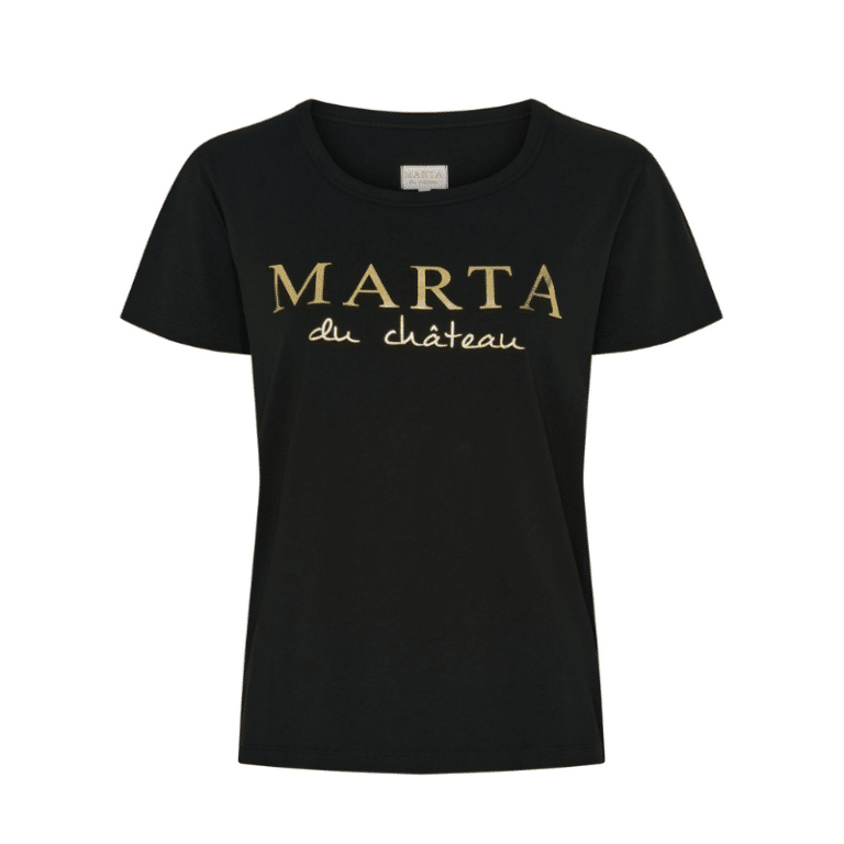 Marta t-shirt med guld logo