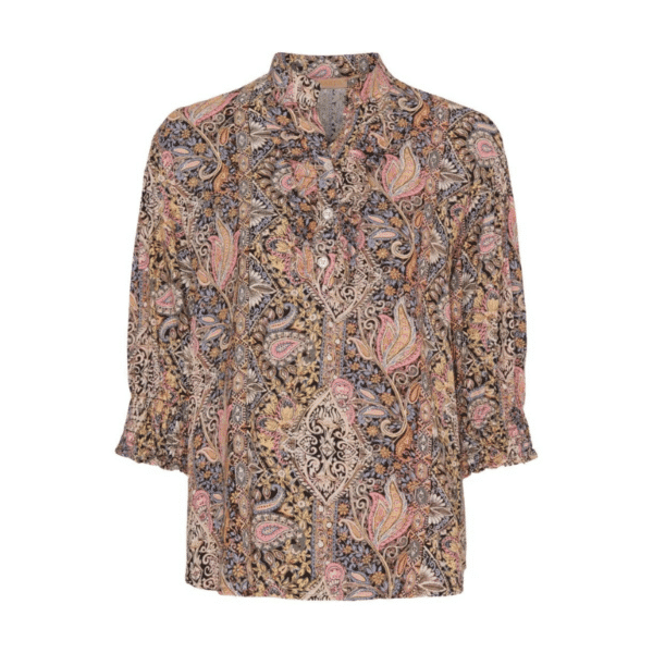 MdcUnnur skjorte bluse fra Marta du Chateau i farven sort