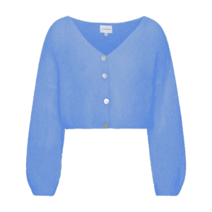 Cornelia cropped strikket cardigan fra AMERICANDREAMS