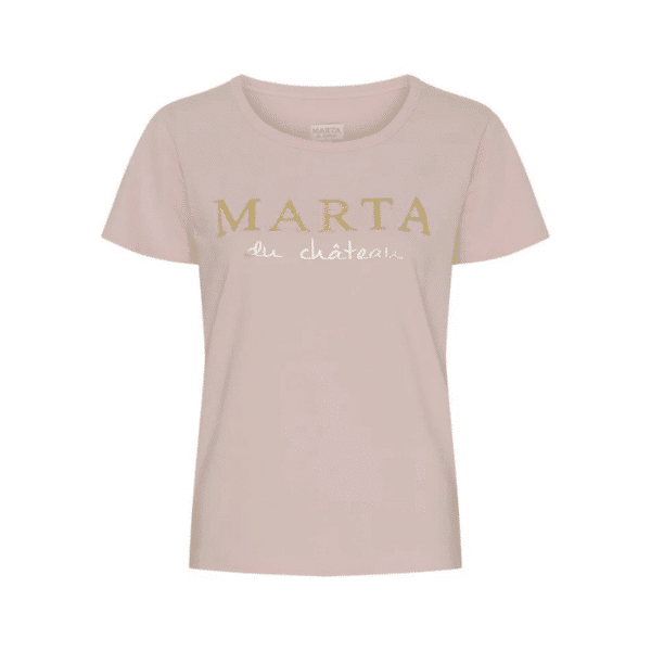 Marta t-shirt med guld logo