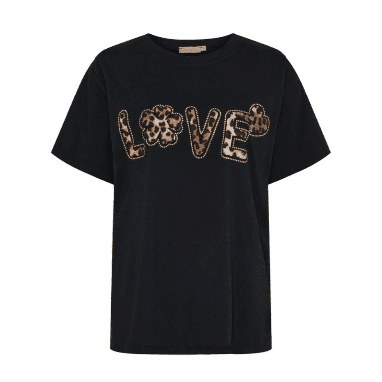 Mdc Inge t-shirt med leo love print fra Marta