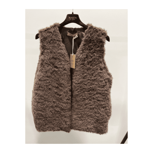 Arlette vest fra Marta du Chateau fake fur vest