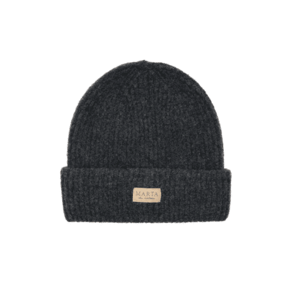 Skøn hue fra Marta Du Cháteau. Beanie hue med logo