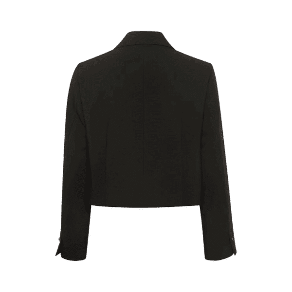CORINNE CROPPED BLAZER - BLACK - Billede 4