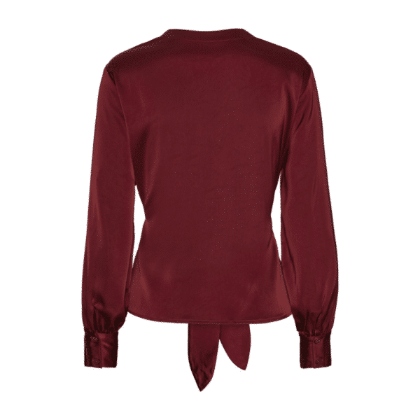 Blair blouse fra Karmamia merlot