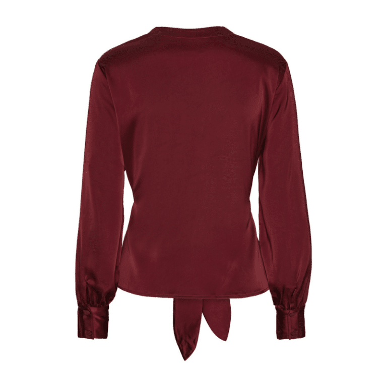 Blair blouse fra Karmamia merlot