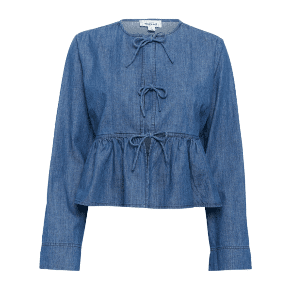 Chamy skjorte bluse fra Soaked in Luxury i denim