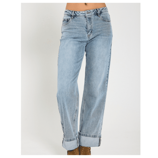 MIDDE JEANS - LIGHT BLUE DENIM - Image 2