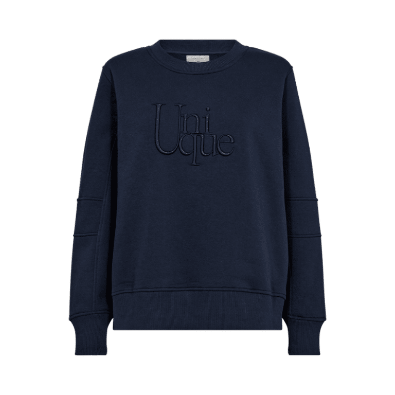 Prosit pullover i navy fra Freequent