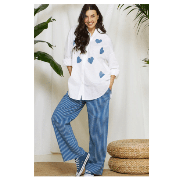 ESTRELLA PANTS - MED BLUE - Image 2