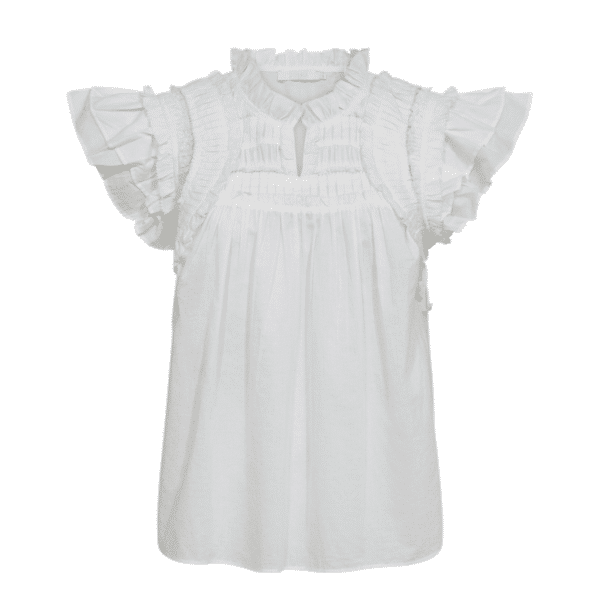 PascaleGO feminin hvid top fra Gossia