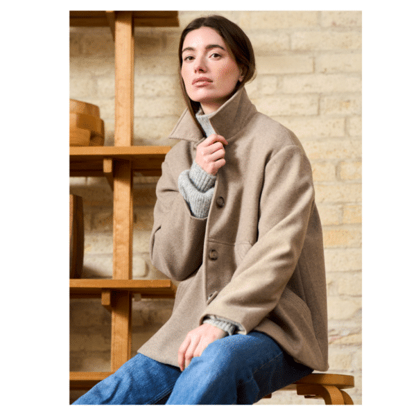 WOOLI STUDIO JACKET - MOREL - Image 3