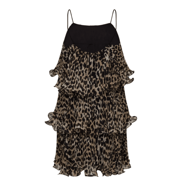 KIRA DRESS - PEYOTE/BLACK(SHORT) - Image 2