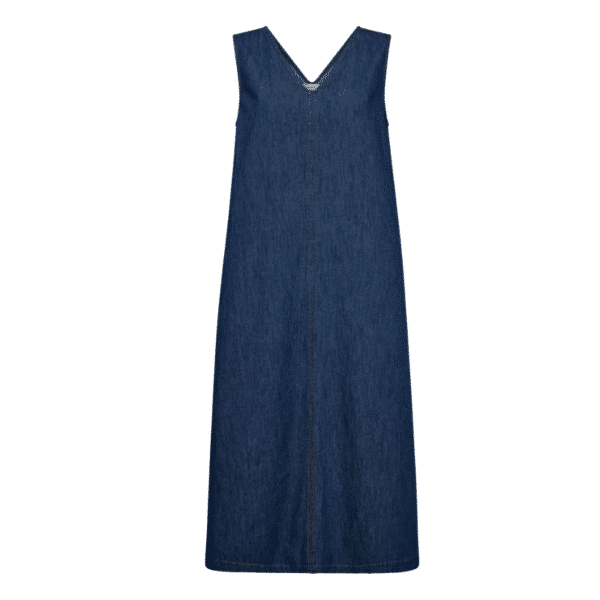 LISEA DRESS - MED BLUE DENIM - Image 2