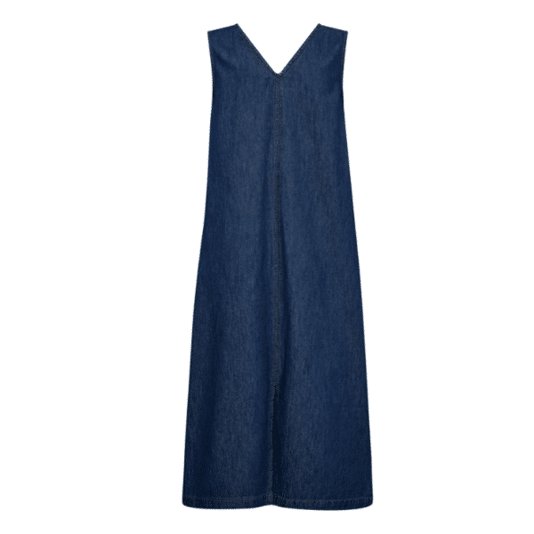 LISEA DRESS - MED BLUE DENIM - Image 3