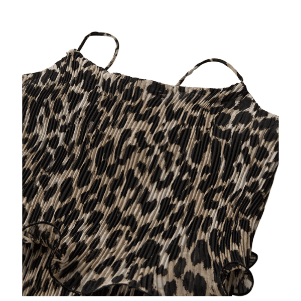 KIRA DRESS - PEYOTE W. BLACK - Image 5