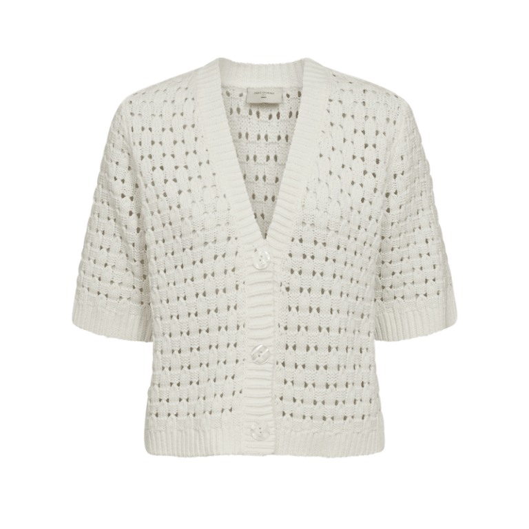 Flotta strikket kort cardigan fra Freequent