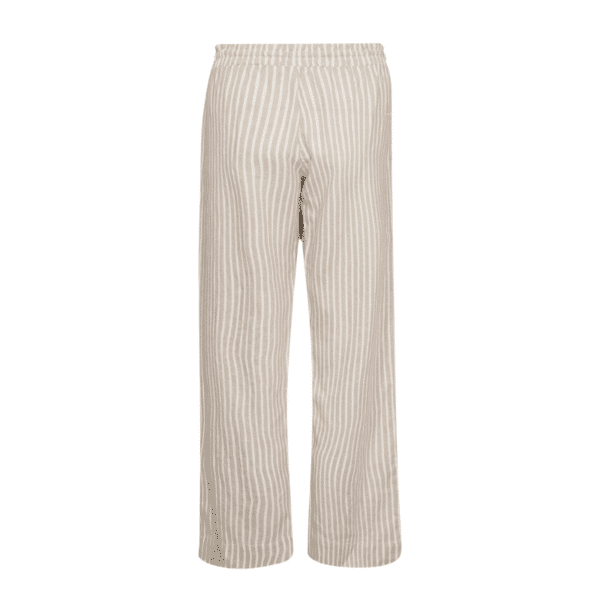 LAVA ANKLE PANTS - STRIPED TAUPE - Image 4